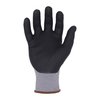 Azusa Safety Duradex 15 ga. Gray Nylon/Spandex Work Gloves, Black Nitrile Palm Coating, XL DX1000